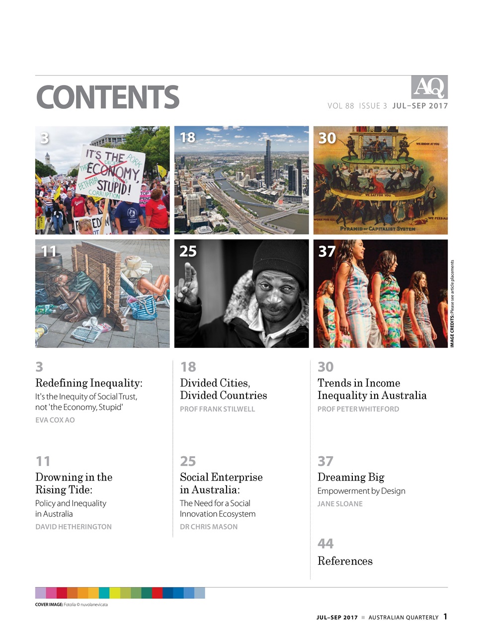 AQ: Australian Quarterly Preview Pages