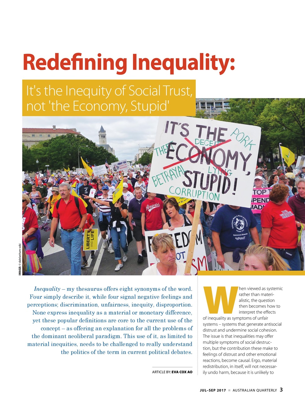 AQ: Australian Quarterly Preview Pages