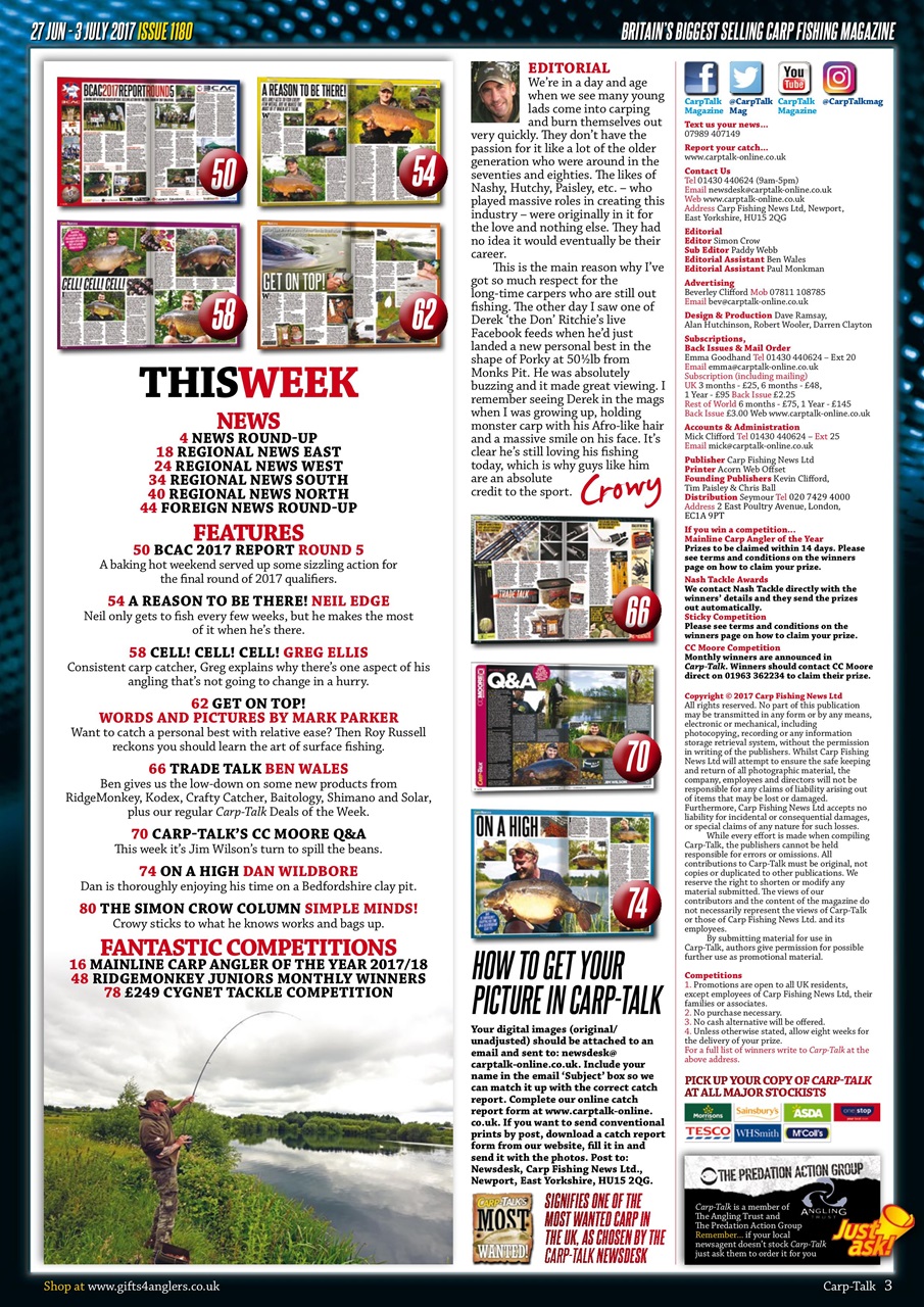 Carp-Talk Preview Pages