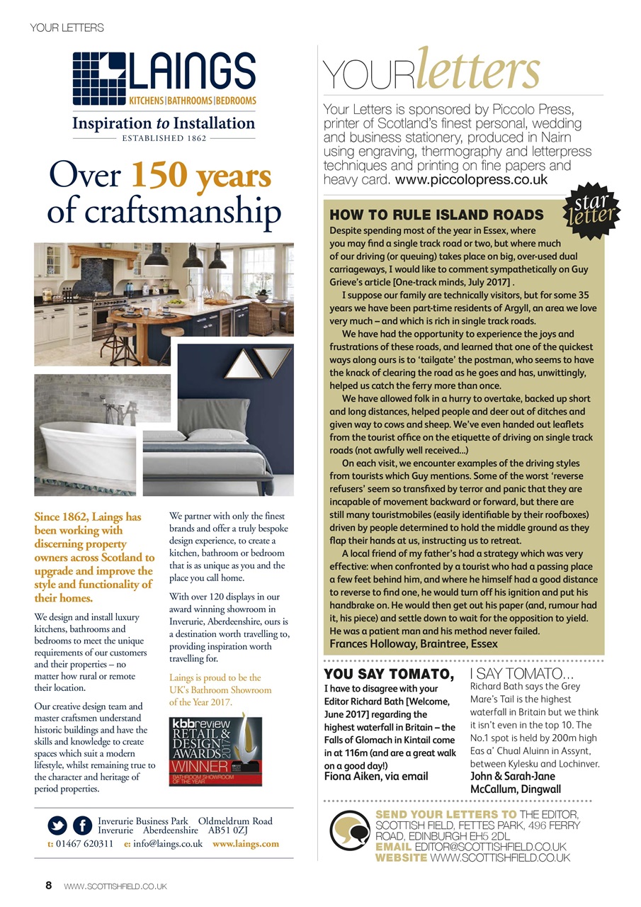 Scottish Field Preview Pages