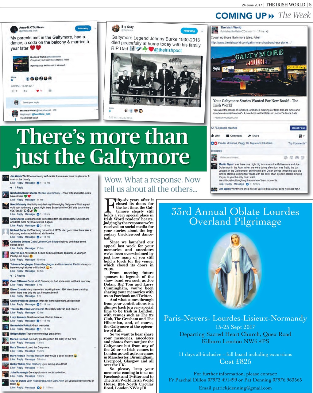 Irish World Preview Pages