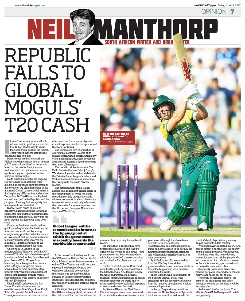 The Cricket Paper Preview Pages
