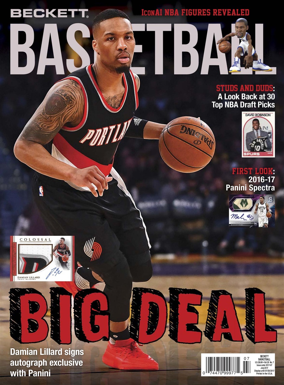 Beckett Basketball Magazine Preview Pages