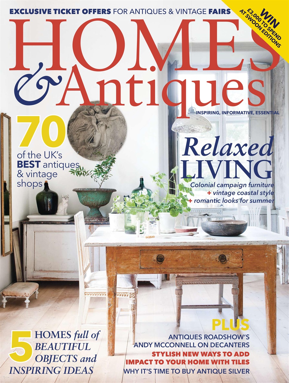 Homes & Antiques Magazine Preview Pages