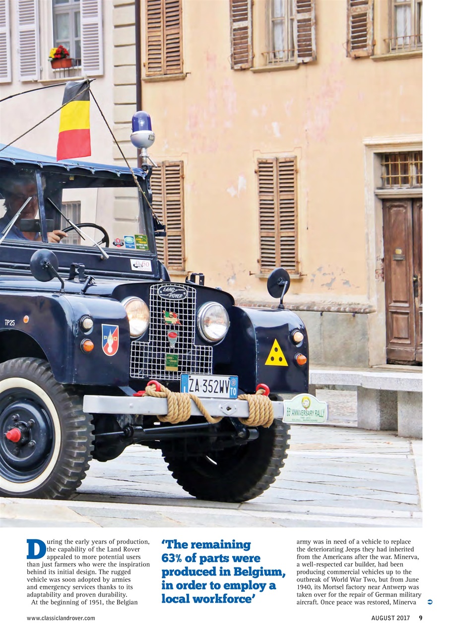 Classic Land Rover Magazine Preview Pages