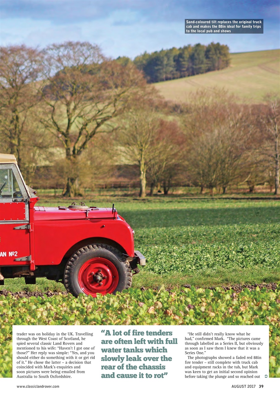 Classic Land Rover Magazine Preview Pages