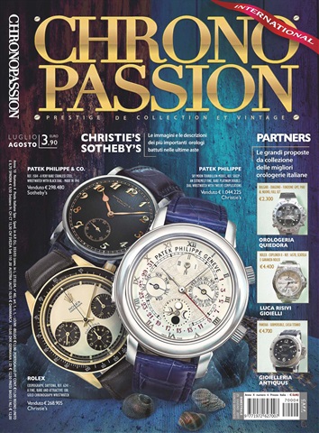CHRONO PASSION issue Lug/Ago 2017
