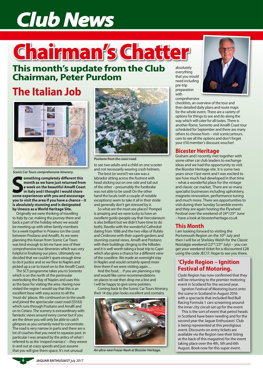 Jaguar Enthusiast Preview Pages