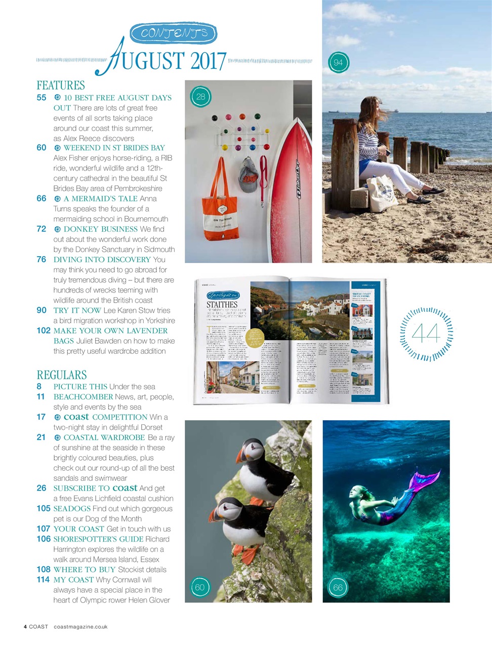 Coast Preview Pages