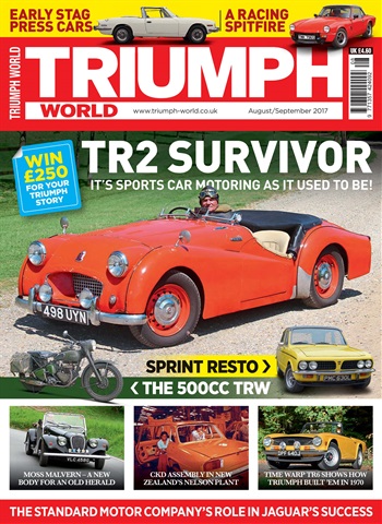 Triumph World issue No. 167 TR2 Survivor