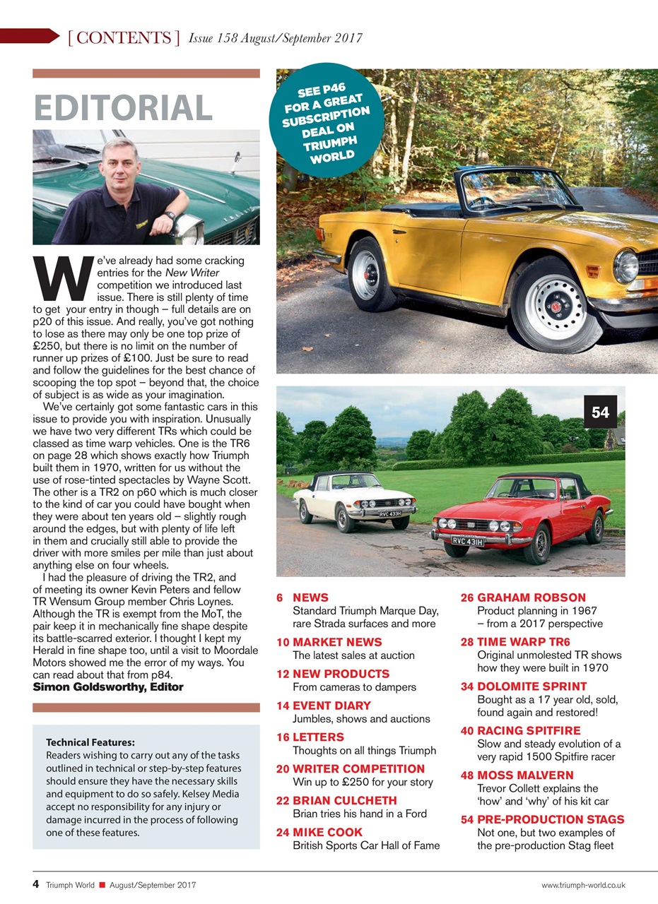 Triumph World Preview Pages