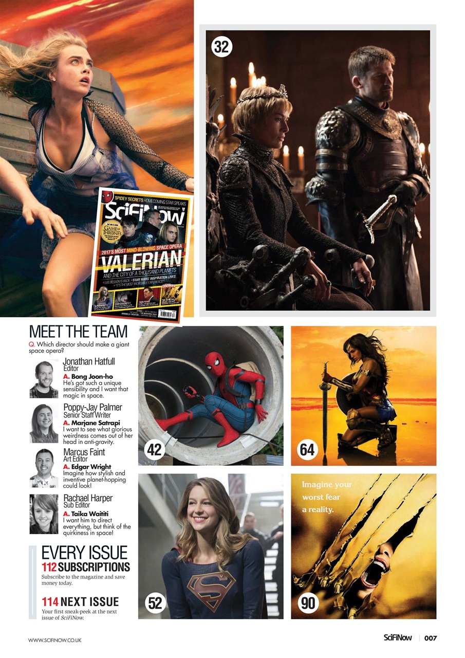 SciFiNow Preview Pages