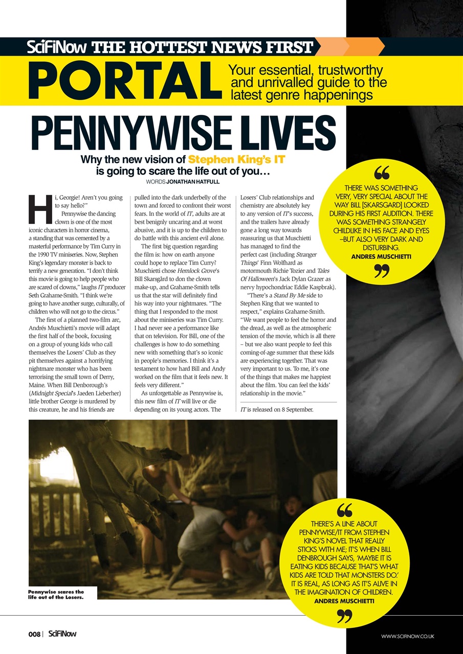 SciFiNow Preview Pages