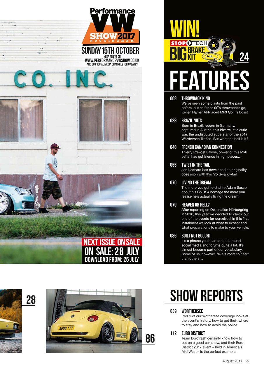 Performance VW Preview Pages