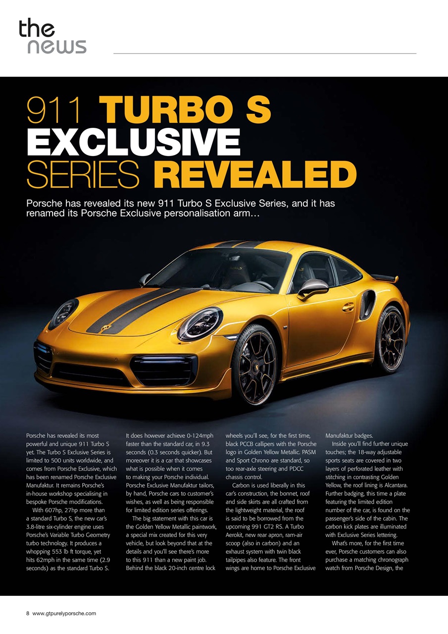 GT Porsche Preview Pages