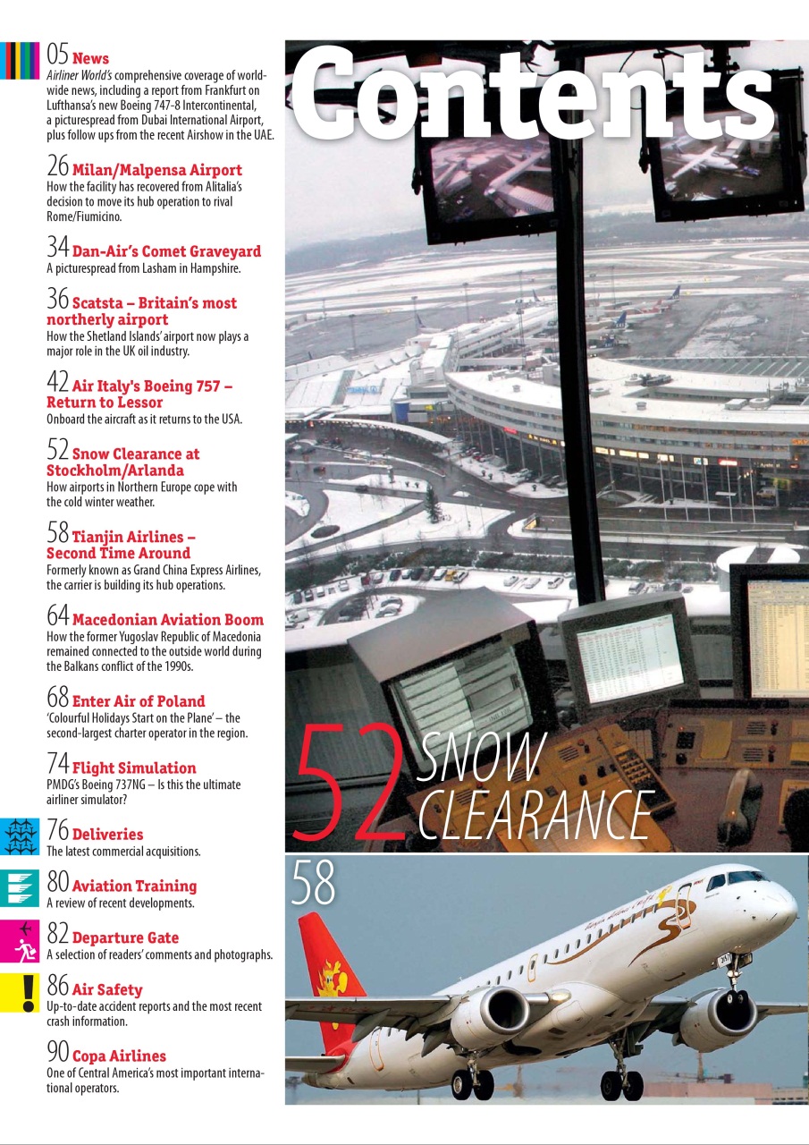 Airliner World Preview Pages