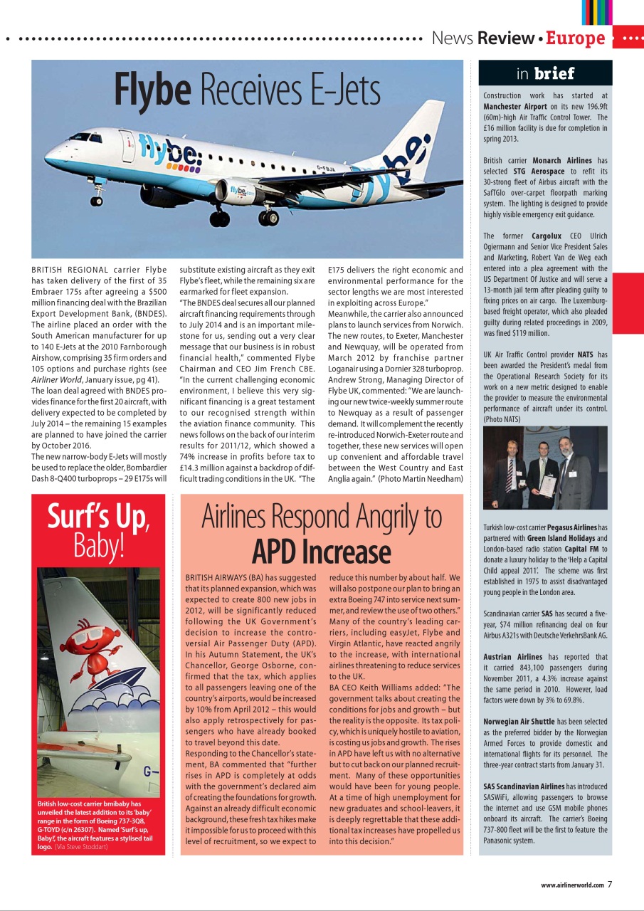 Airliner World Preview Pages