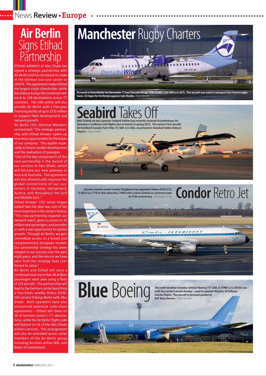 Airliner World Preview Pages