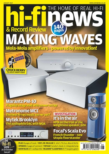 Hi-Fi News issue 
