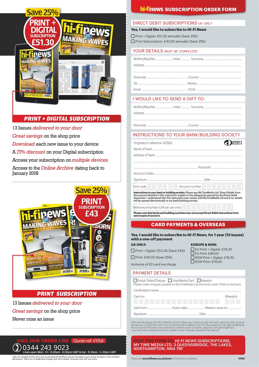 Hi-Fi News Preview Pages