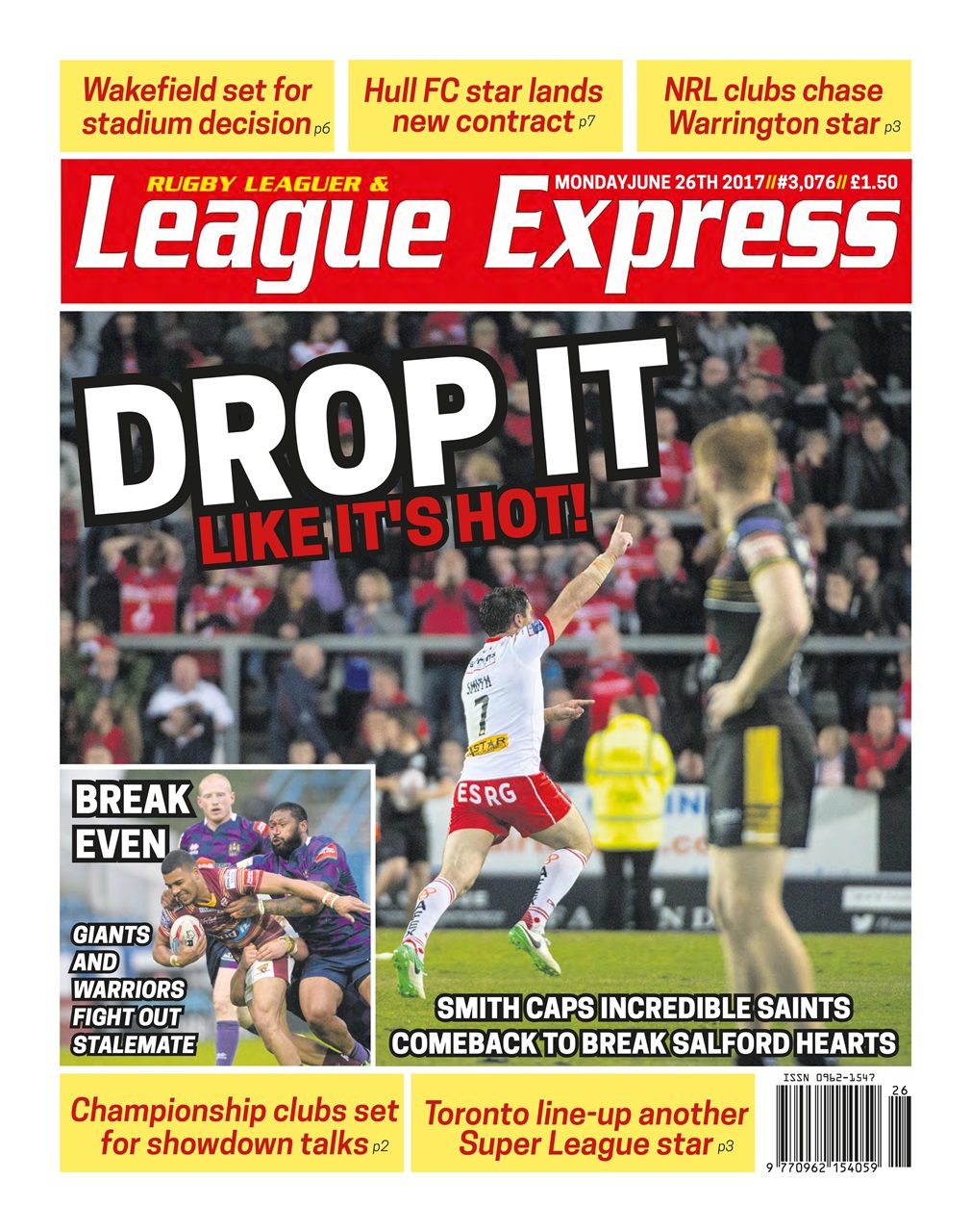League Express Preview Pages