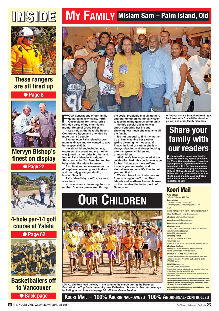 Koori Mail Preview Pages