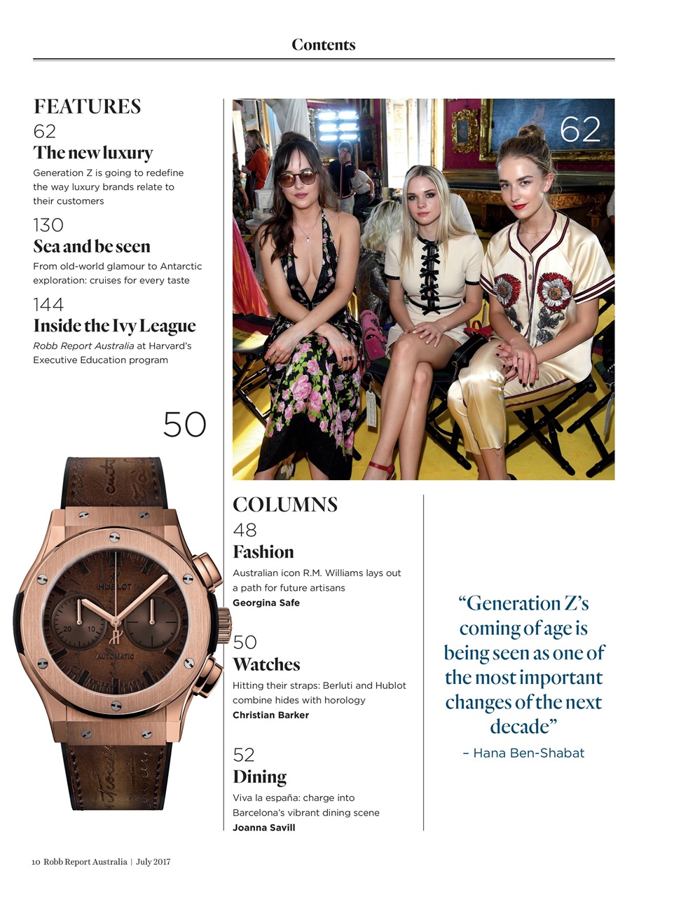 Robb Report Australia & New Zealand Preview Pages