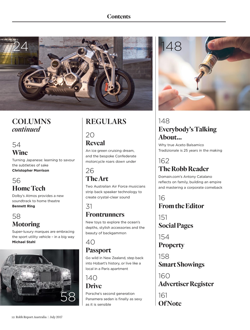 Robb Report Australia & New Zealand Preview Pages