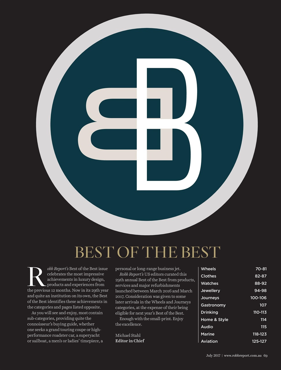 Robb Report Australia & New Zealand Preview Pages