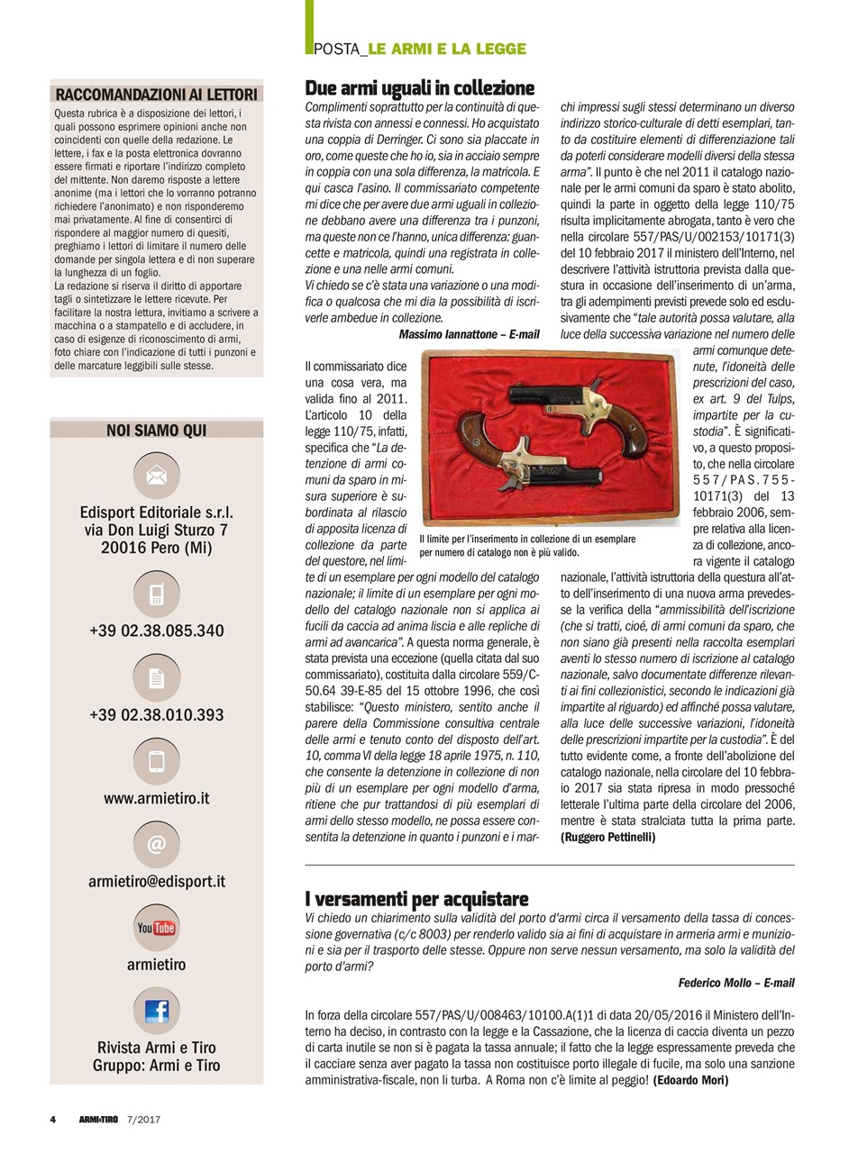 Armi E Tiro Preview Pages