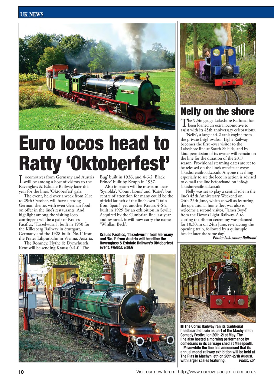 Narrow Gauge World Preview Pages