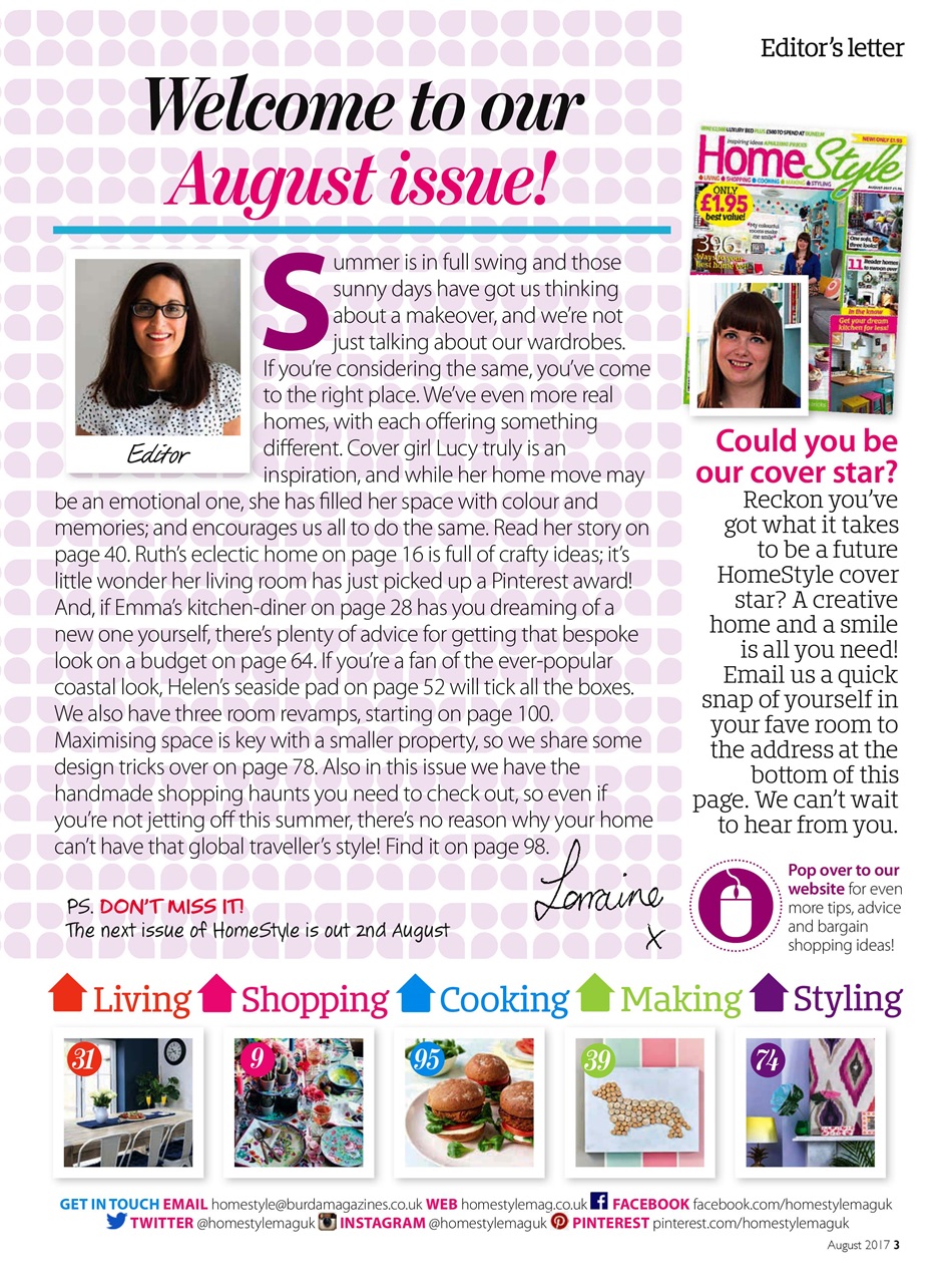 Homestyle Preview Pages