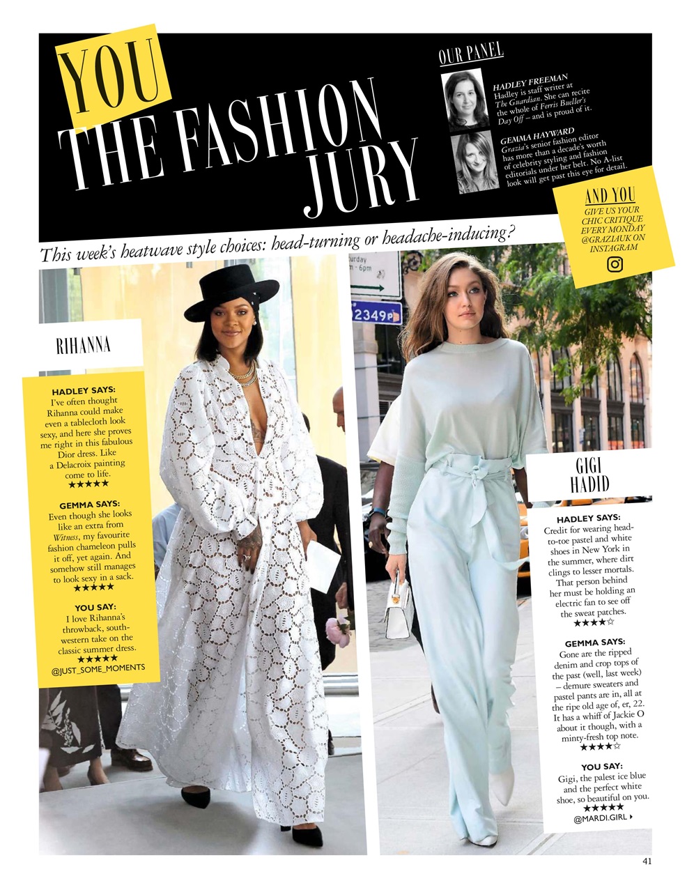 Grazia Preview Pages