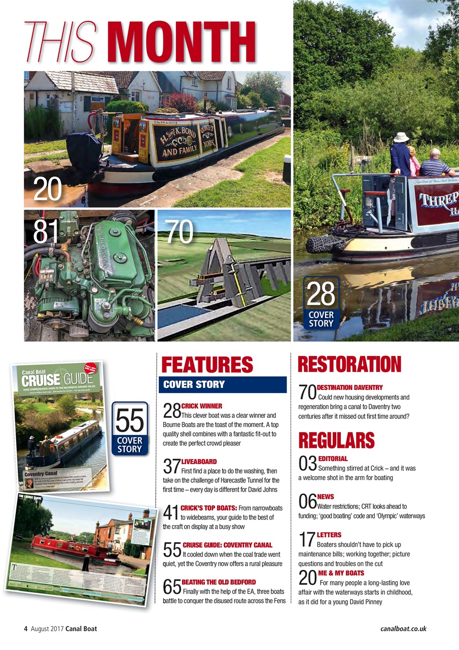 Canal Boat Preview Pages