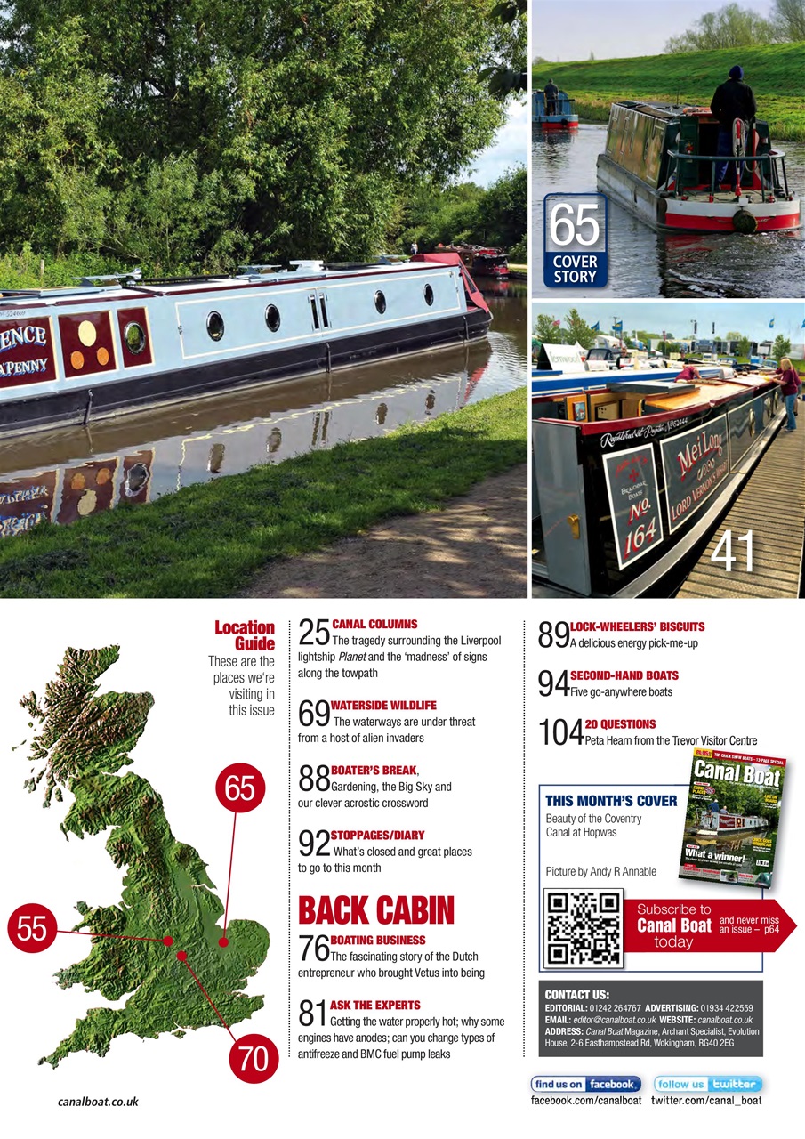 Canal Boat Preview Pages