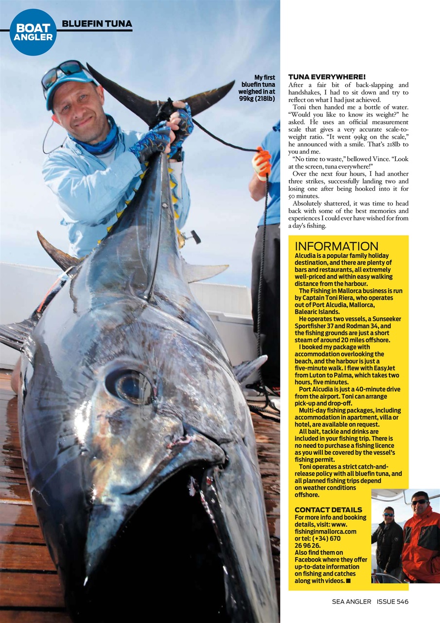 Sea Angler Preview Pages