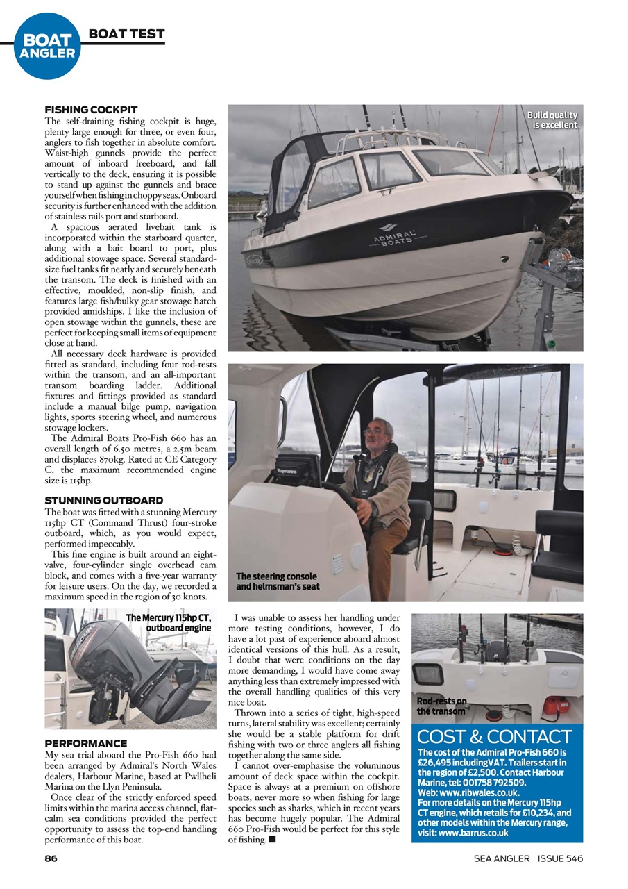 Sea Angler Preview Pages