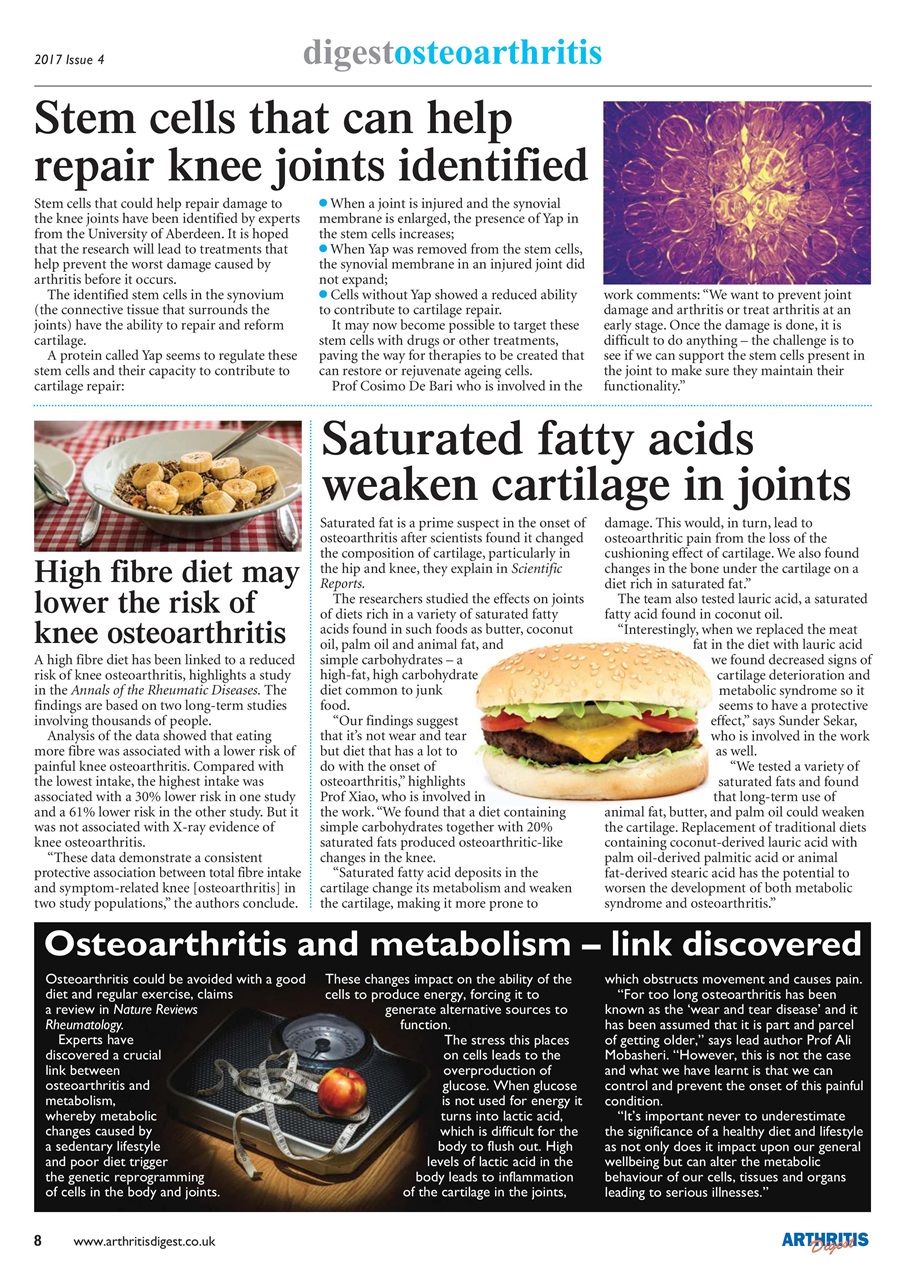 Arthritis Digest Preview Pages