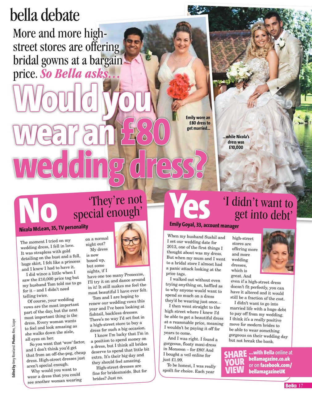 Bella Magazine Preview Pages