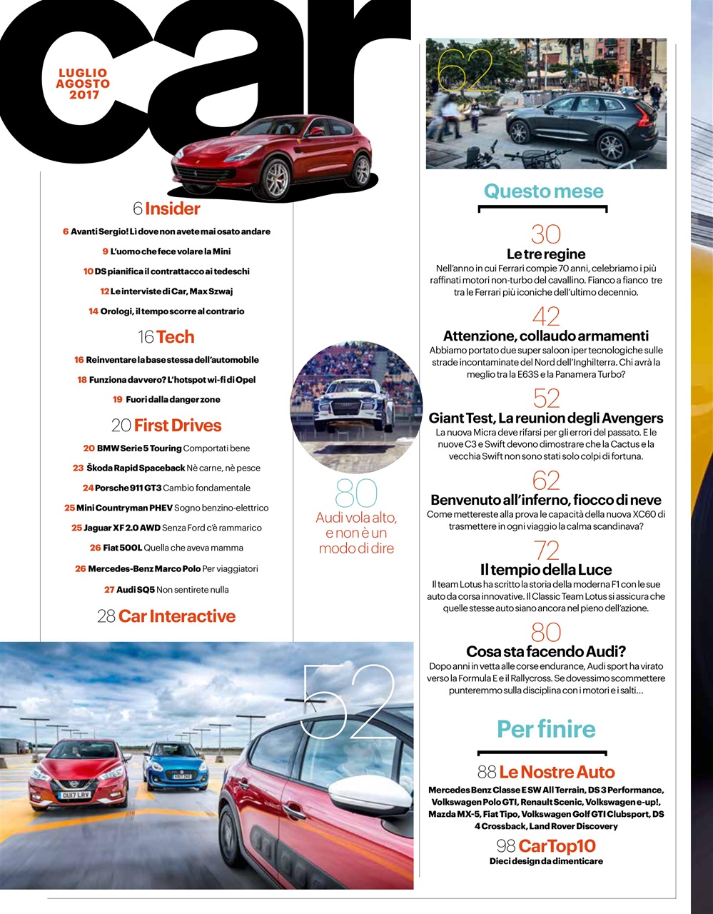 CAR magazine Italia Preview Pages
