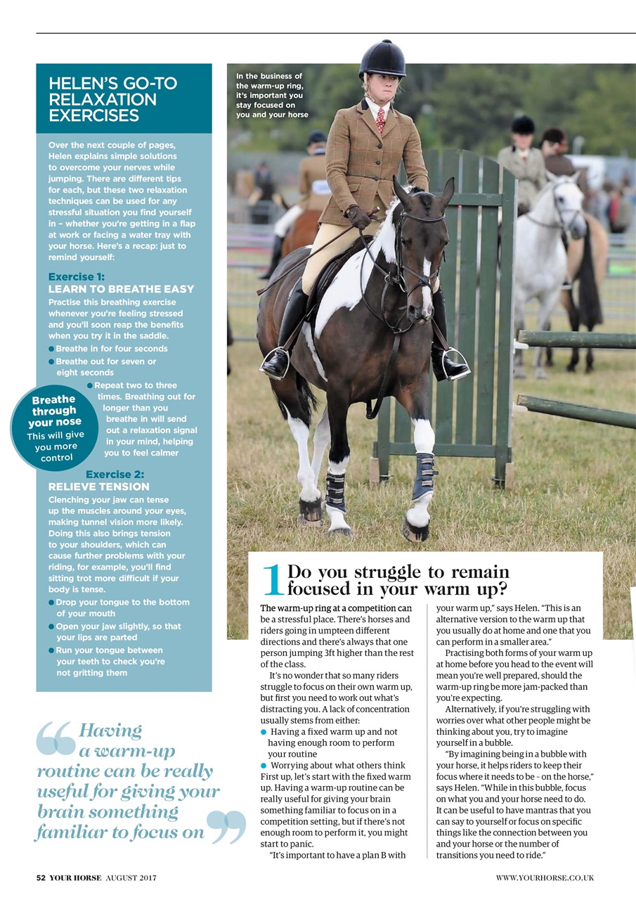 Your Horse Preview Pages