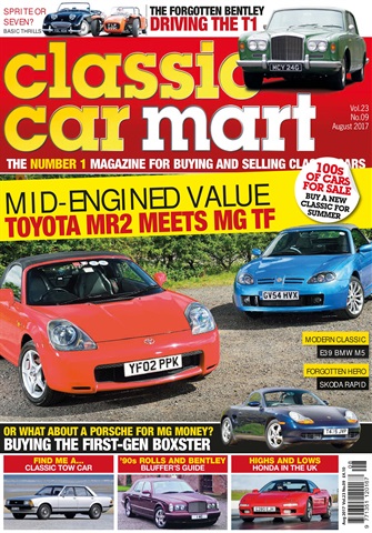 Classic Car Mart issue Vol. 23 No. 9 Mid-Engined Value