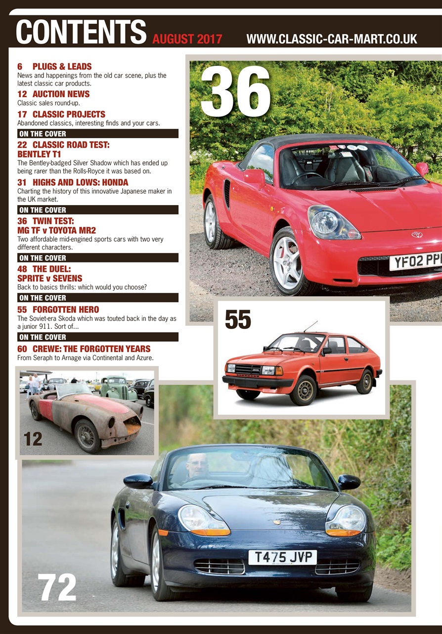 Classic Car Mart Preview Pages