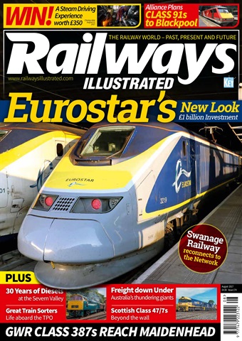 Railways Illustrated issue   August 2017