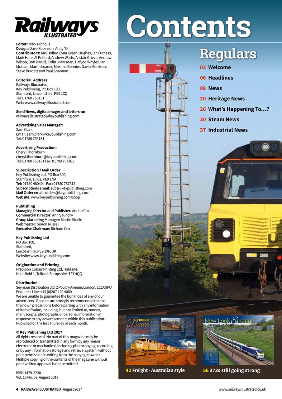 Railways Illustrated Preview Pages