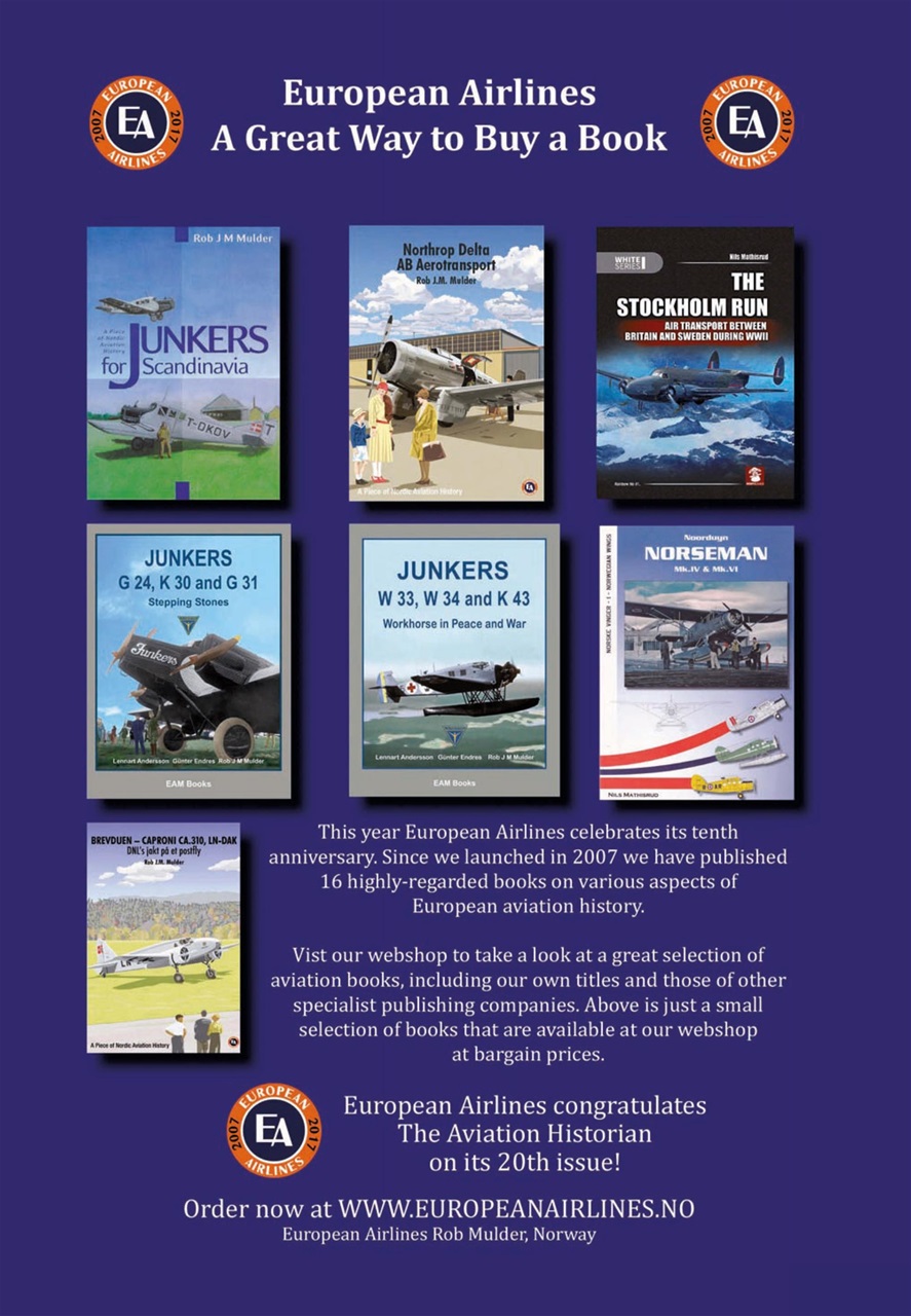 The Aviation Historian Magazine Preview Pages