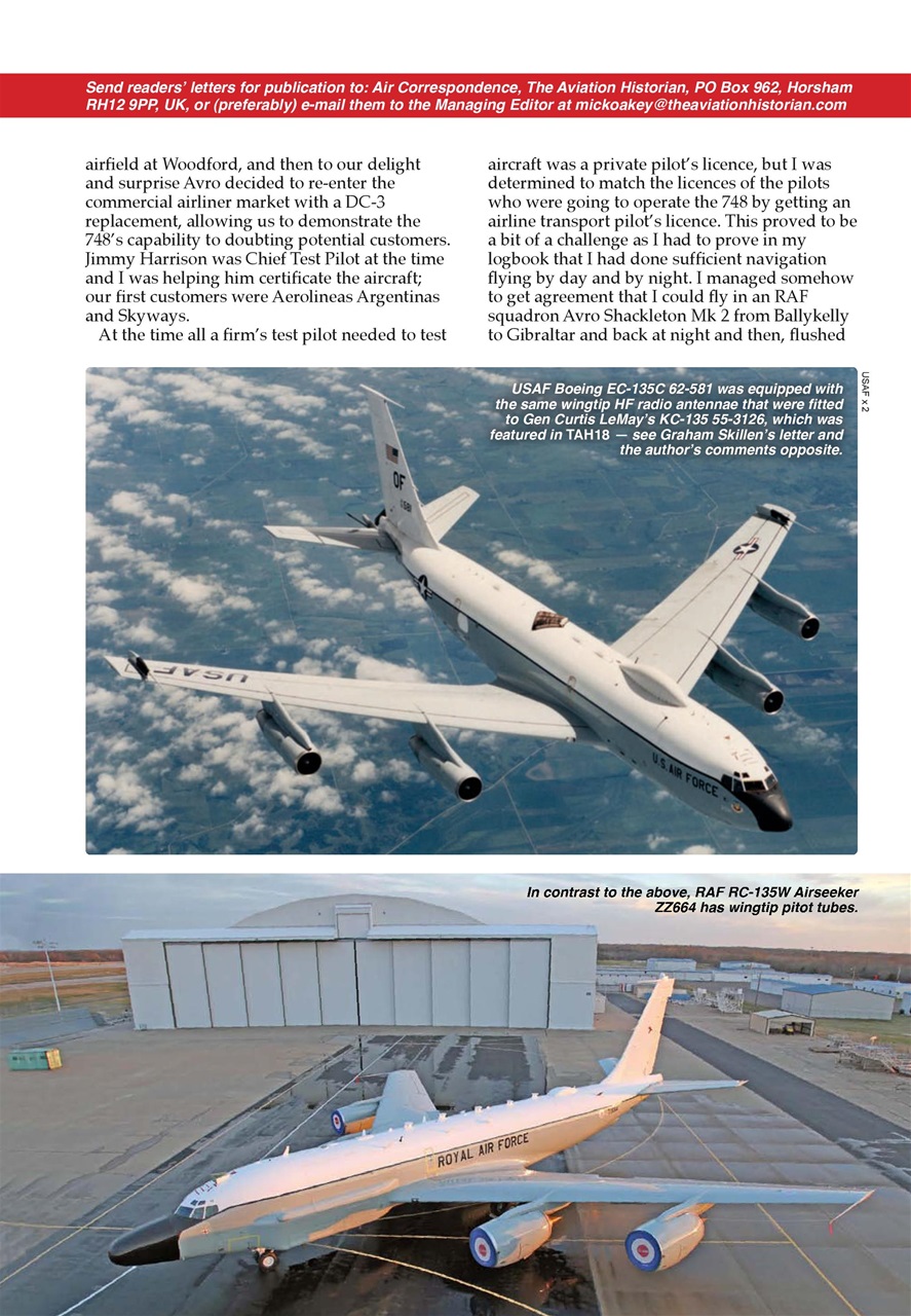 The Aviation Historian Magazine Preview Pages