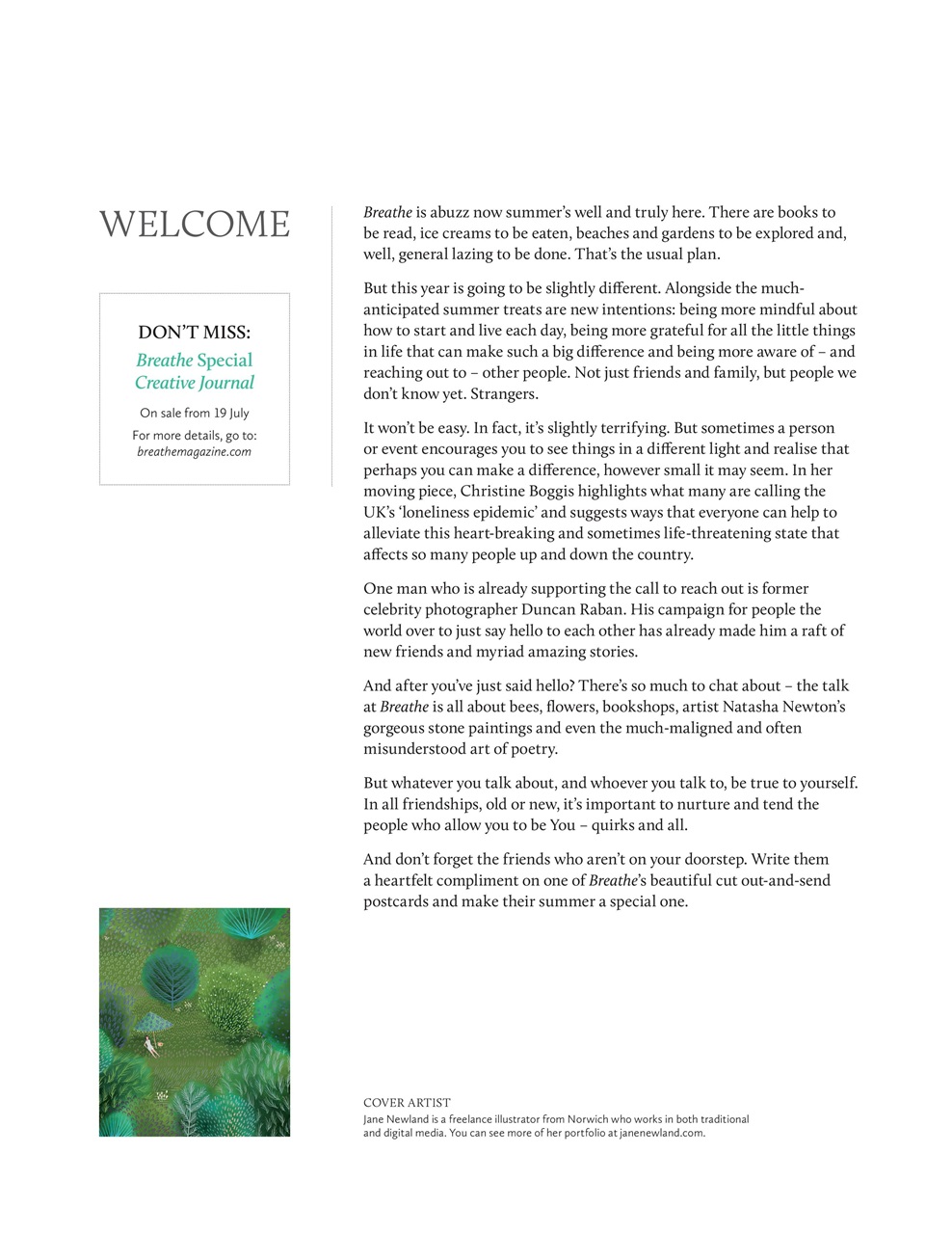 Breathe Preview Pages