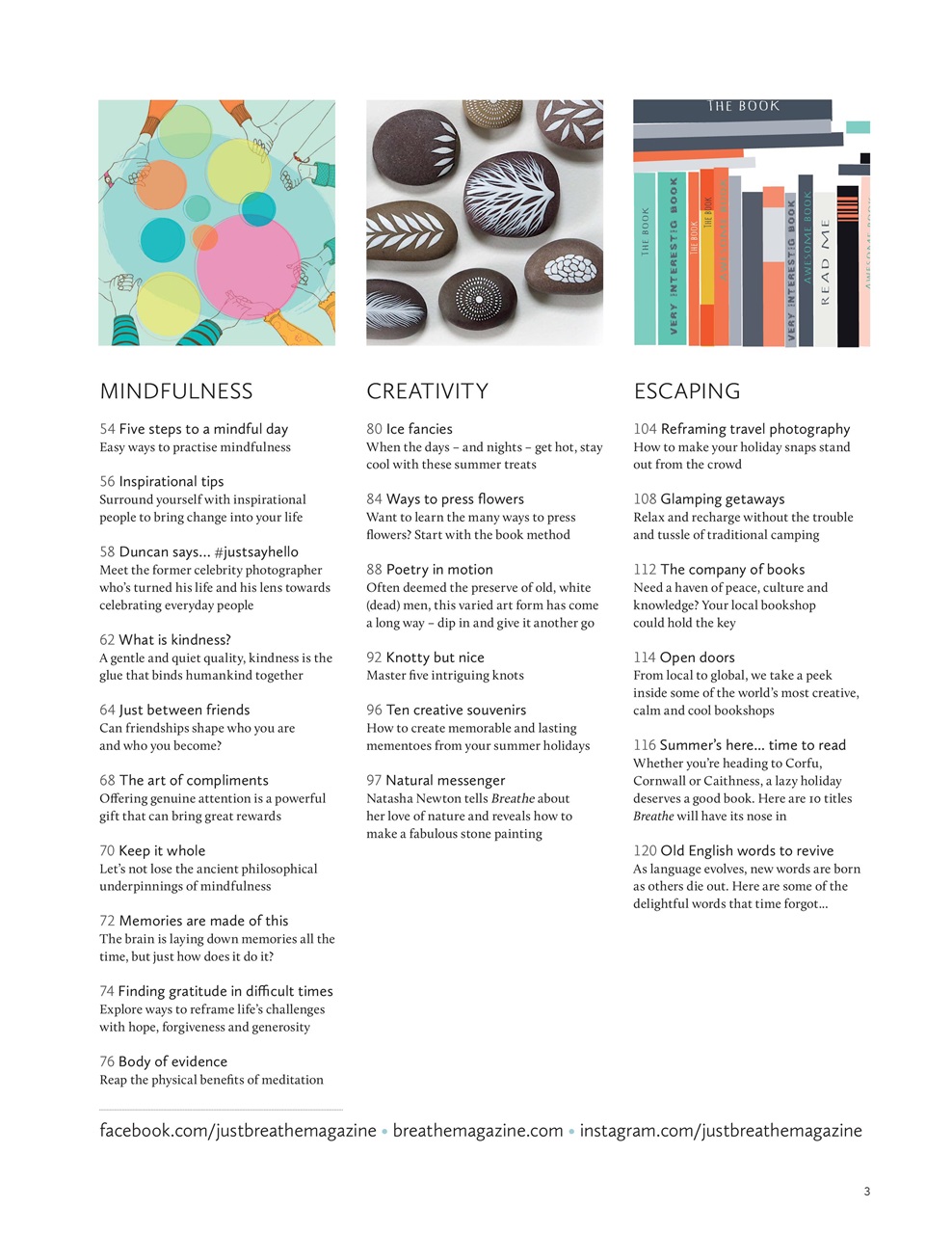 Breathe Preview Pages