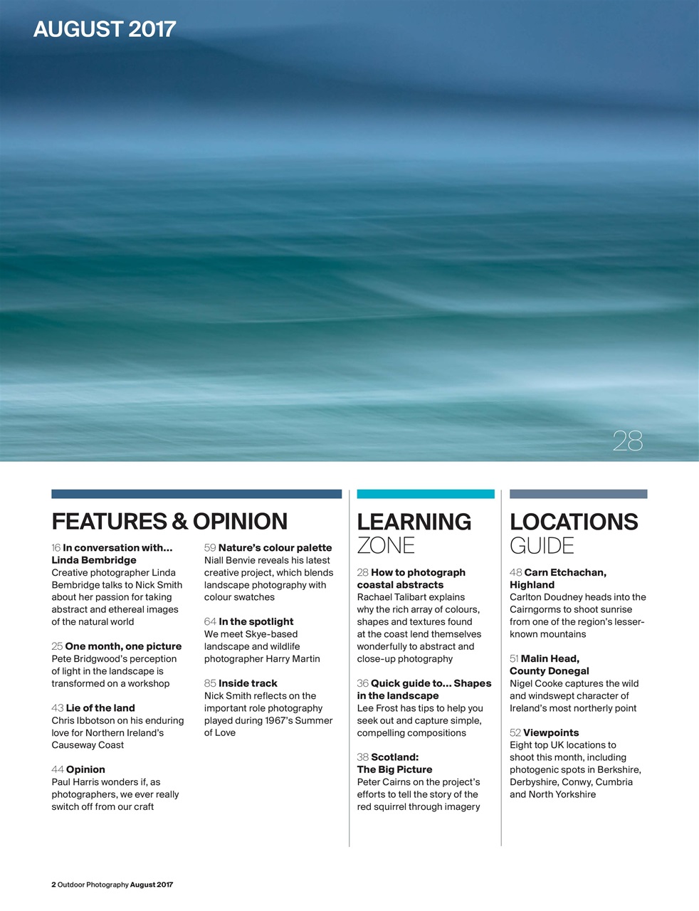 Outdoor Photography Preview Pages